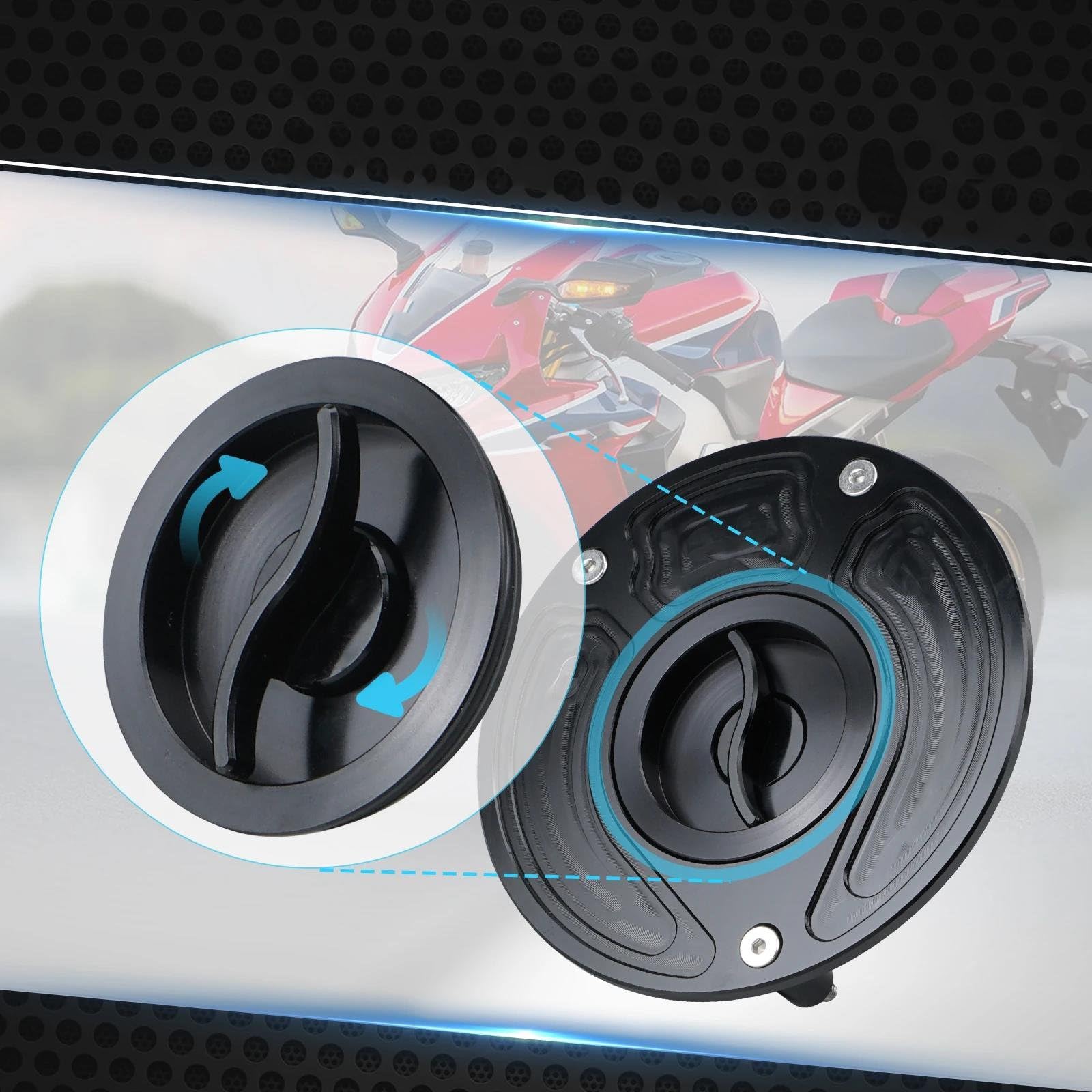 Tappo del serbatoio dell'olio motore Per CBR 600 F4I F4 F3 F2 1991 2008 CBR 250R 400RR 600RR 1000RR 900 929 954 VFR RVF 400 CB600F Coperchio Tappo Serbatoio Carburante