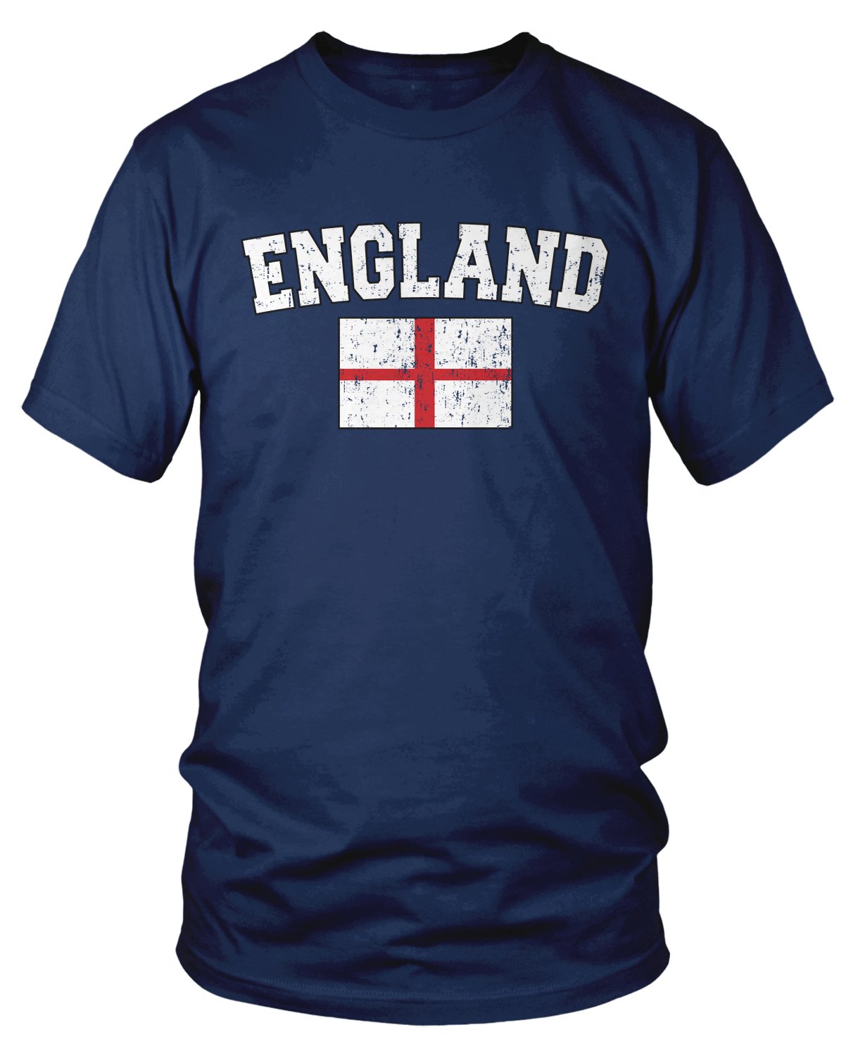 Amdesco Men's England Flag, Flag of England T-Shirt