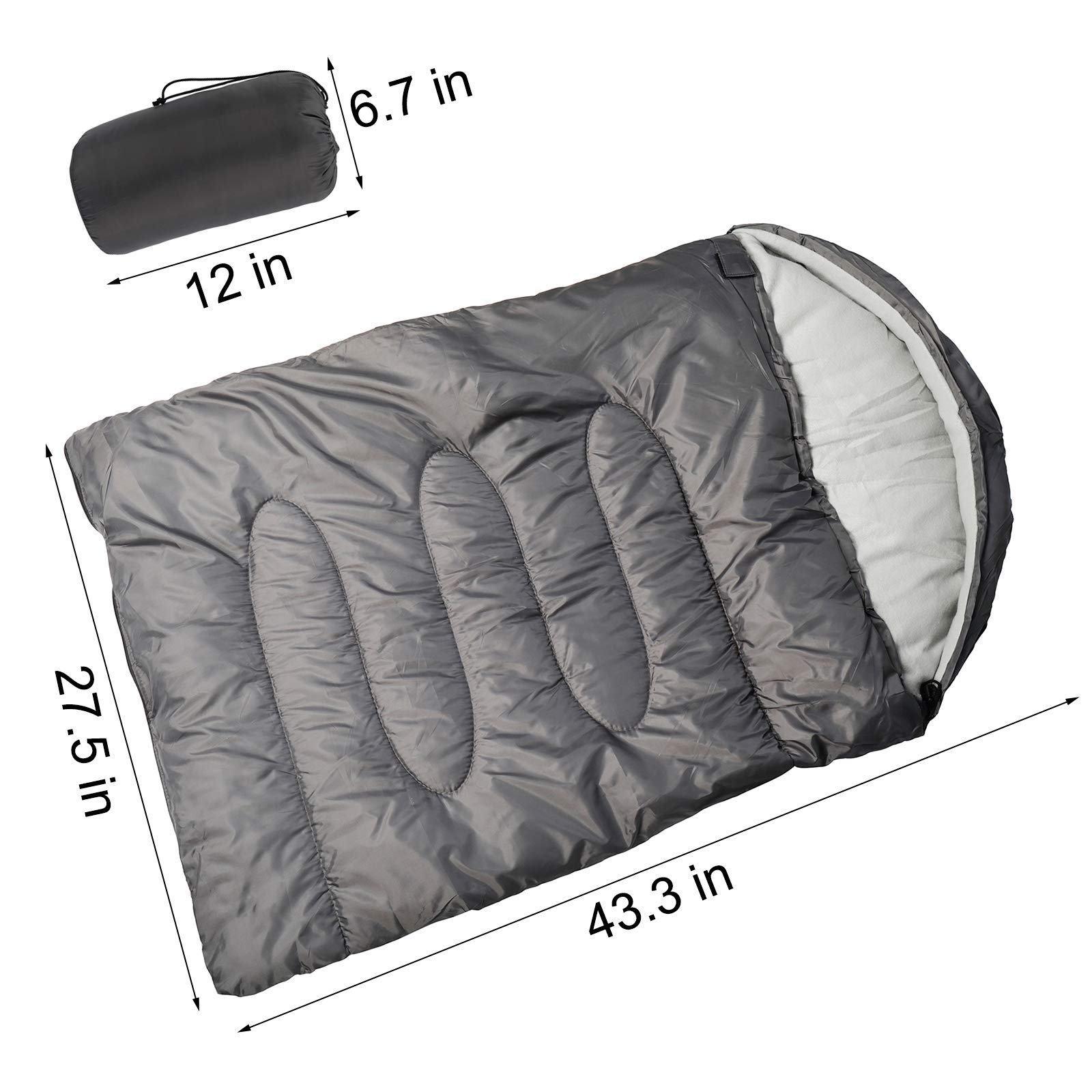 Sparkfire Saco de dormir para perro, impermeable, grande, portátil, con bolsa de almacenamiento, para interiores y exteriores, cálido, camping, senderismo, mochila