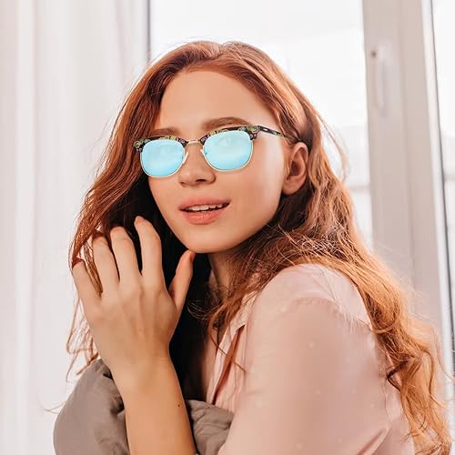 Miniatura 2 de Amorays Lentes de sol bifocales de lectura para mujeres y hombres, lentes clásicos para lector de sol, lentes transparentes con protección UV para