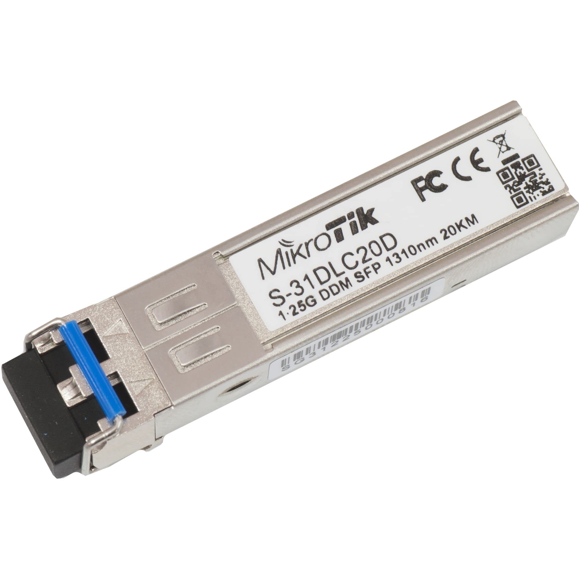 Modulo SFP Transceptor de Fibra Óptica Mikrotik S-31DLC20D