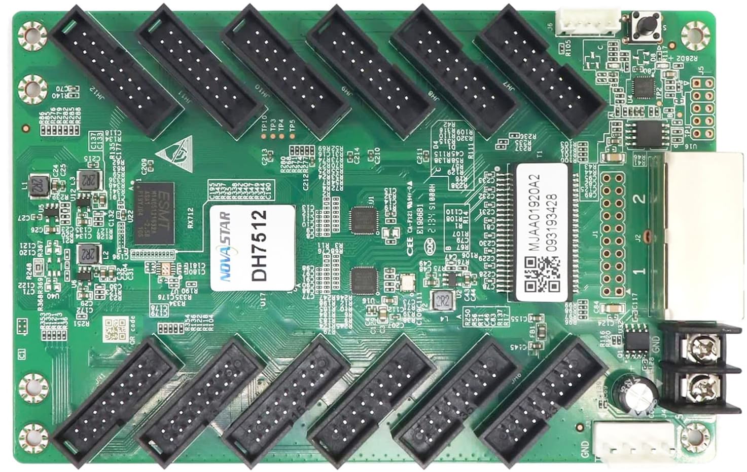 Carte de réception DH7512 pour la rénovation de mur vidéo LED - 5