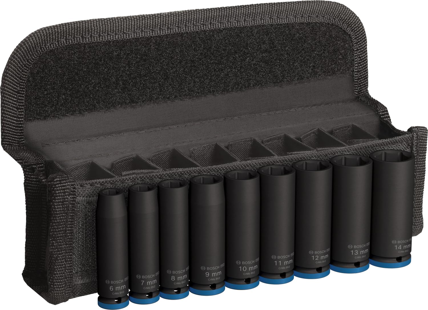 Bosch Impact Sockets - 9-Piece Set -1