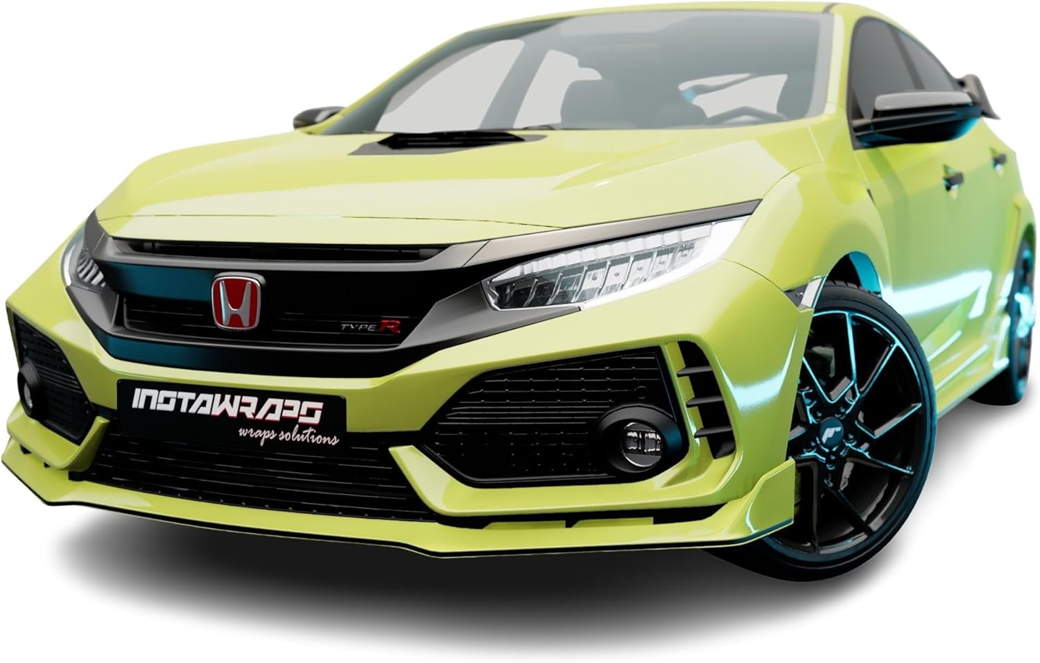Avery SW900-731-O GLOSS LIME GREEN 5ft x 60ft (300 Sq/ft) Supreme Vinyl Car Wrap Film