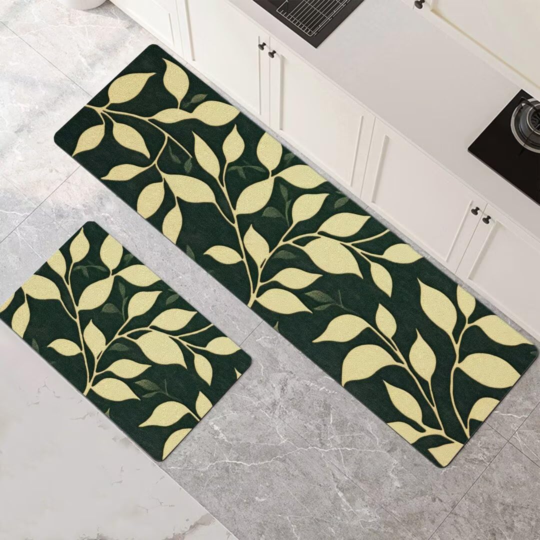 Tapis de cuisine de style traditionnel grand tapis absorbant 1-510