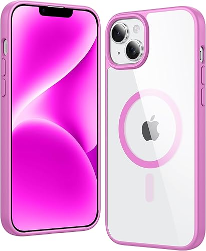 Miniatura 775 de Fntcase Funda para iPhone 15 Plus y 14 Plus de 6.7 pulgadas, magnética, a prueba de golpes de grado militar, antiamarilleo, delgada, protectora