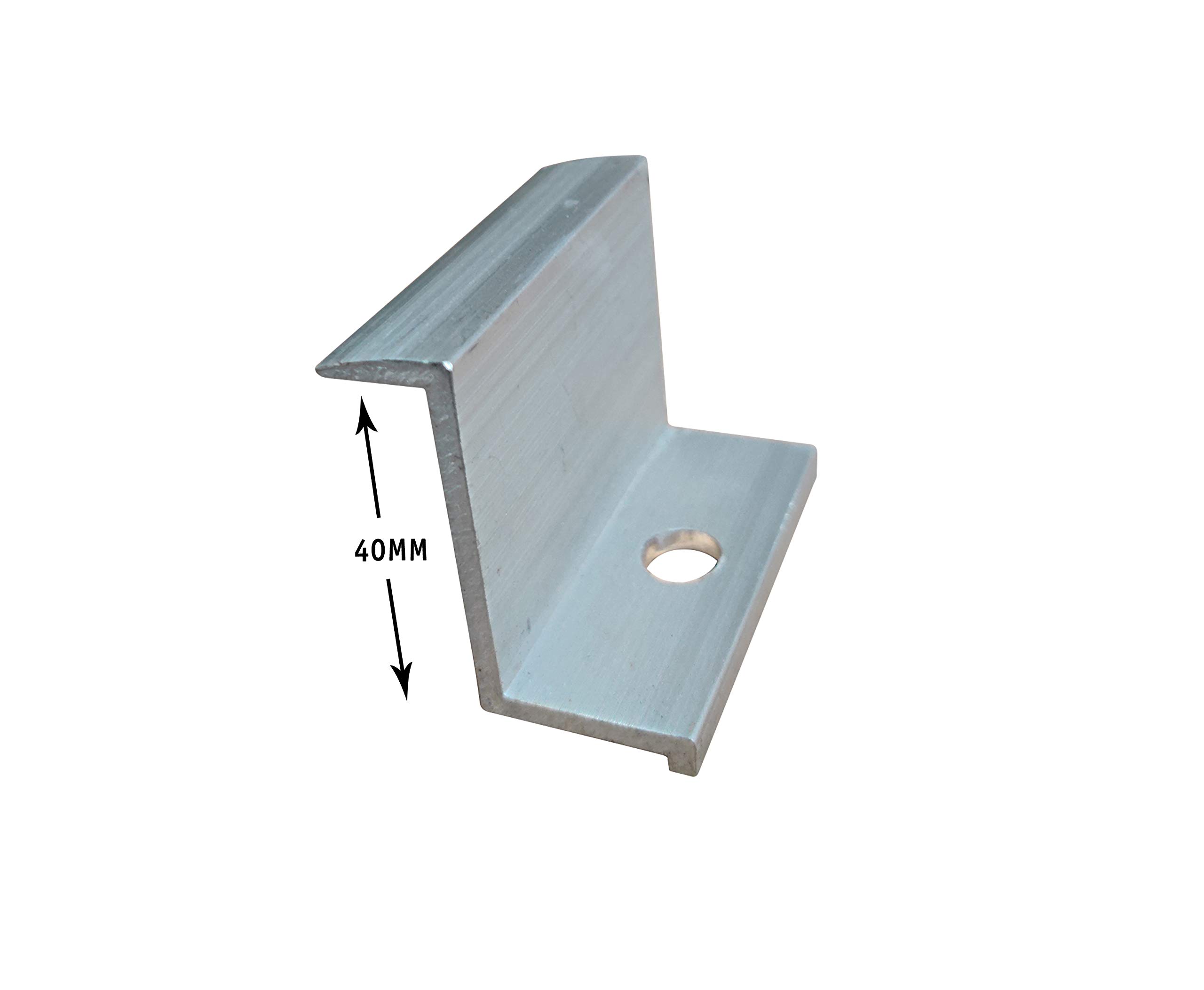 Future - Solar Panel mounting clamp 40MM for 1 Solar Panel (4 End Clamps) (B097TJRDY6) Amazon Price History, Amazon Price Tracker