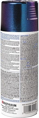 Miniatura 7 de Rust-Oleum Imagine Craft & Hobby Color Shift Pintura en aerosol Purple Sunrise, 11 onzas