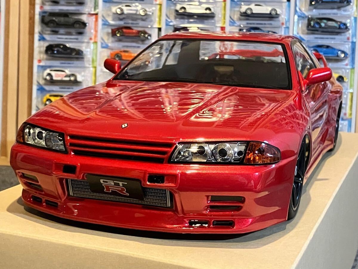 タミヤ ラジコン 産スカイラインGT-R 塗装済 スペアボディR32