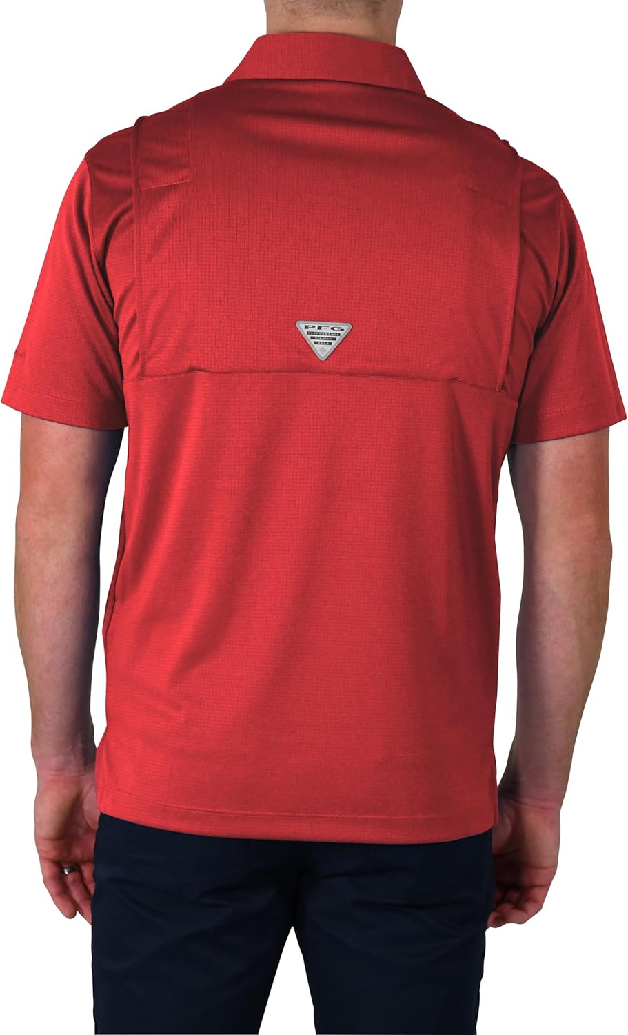 Columbia Men's Golf Flycaster Pocket Polo Shirt Omni Wick Breathable Short Sleeve