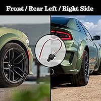 Vista 3 de Arnés de conector de coleta de marcador lateral para Dodge Charger 2015-2022