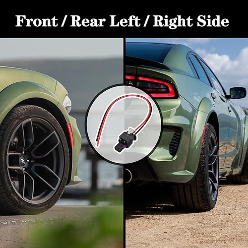 Miniatura 3 de Arnés de conector de coleta de marcador lateral para Dodge Charger 2015-2022