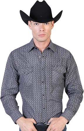 camisa vaquera hombre negra