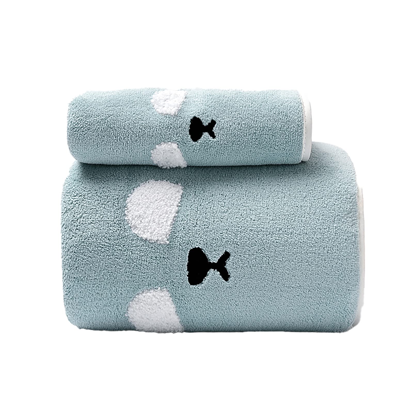 Serviette de bain anti odeur en polaire corail pour éliminer l'humidité résiduelle
