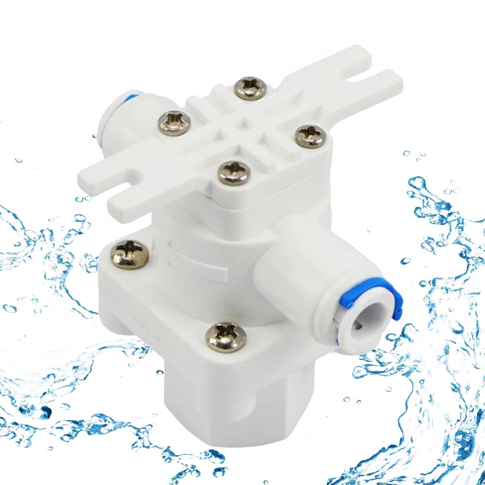 Generic Faucet Water Filter Tap Filtration Adjustable Easy to Install Sturdy Water Filtration System for Smart Toilets Apartment Home, 2 Point