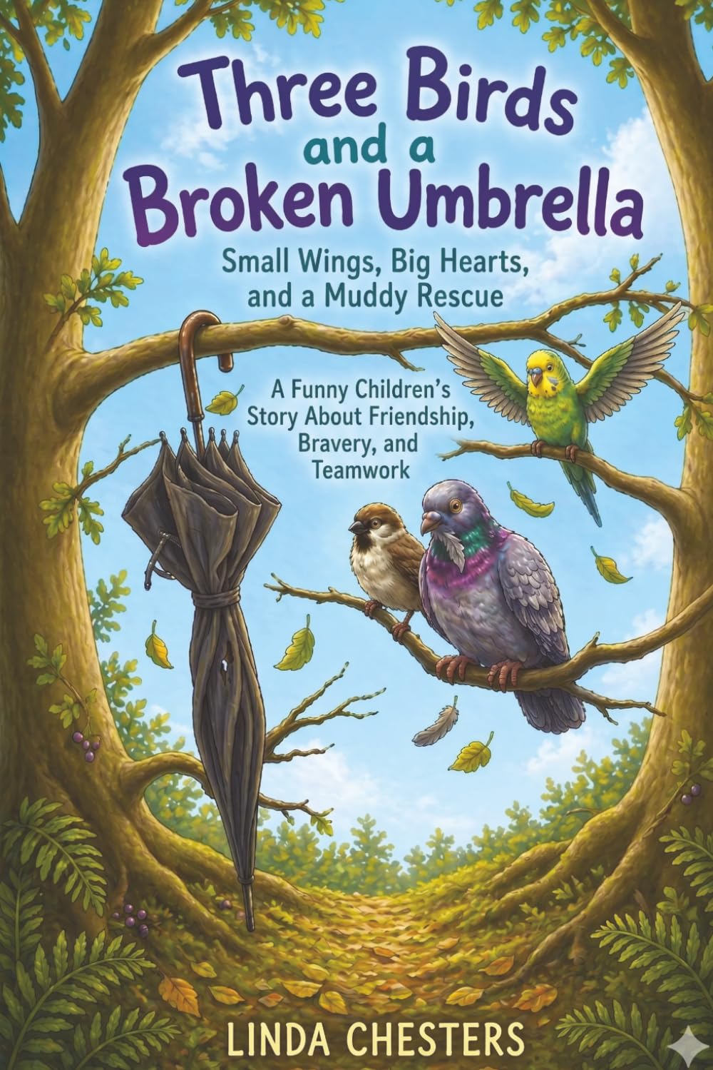 Three Birds and a Broken Umbrella: Small Wings, Big Hearts, and a Muddy Rescue