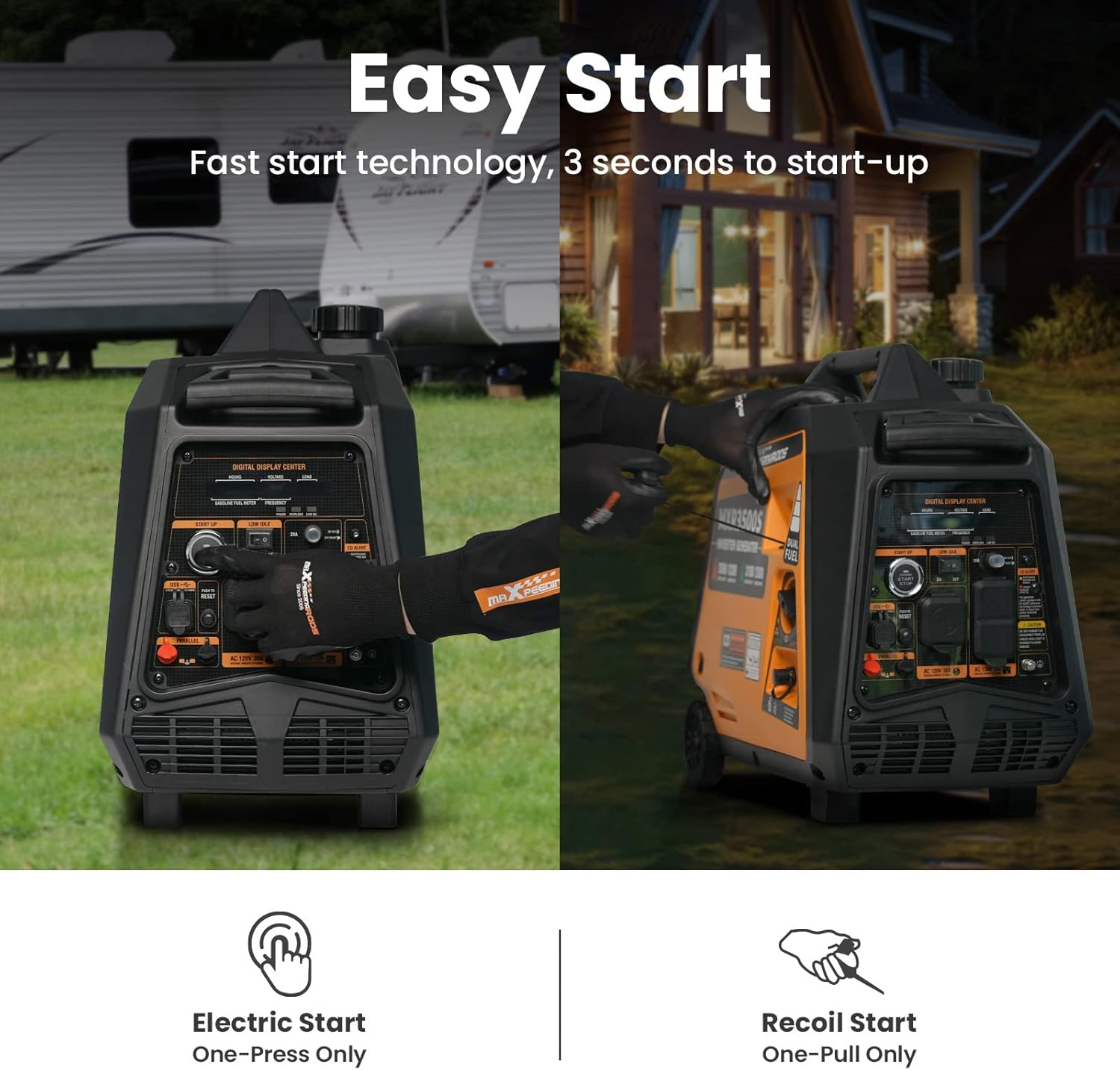 12 Best Dual Fuel Inverter Generator For Rv Latest Models & Consumers