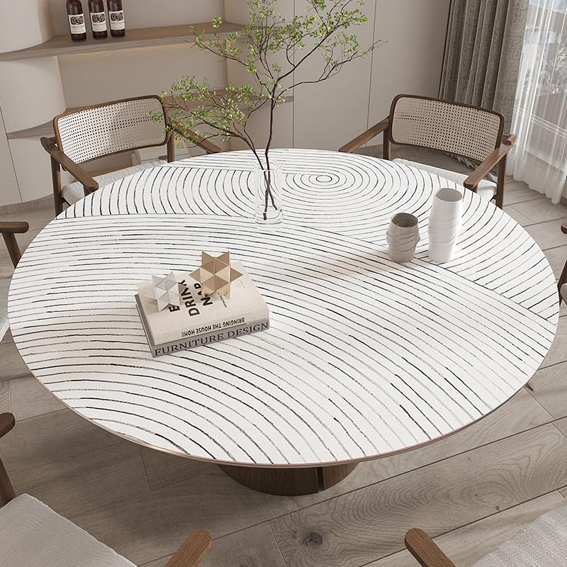 Ruby Lil Thick Double-Sided Table Pad Pu Leather Coffee Table Cloth for Dining Table Coffe Table,C,80cm(31in)