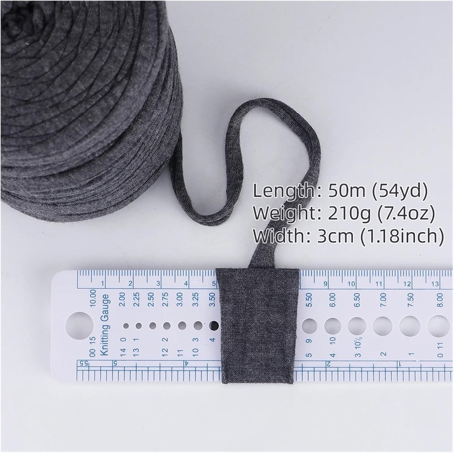 1Pcs Yarn for DIY Crafting Crochet and Knitting Bags, Cushions, Dolls, Baskets, Scarves 210g/7.4oz 50m/54yd(N42-Pink)