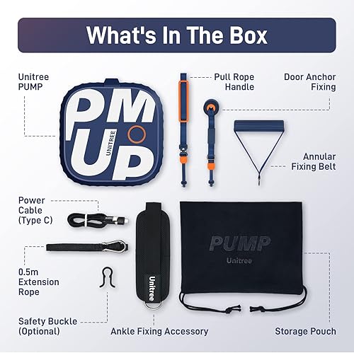 Miniatura 5 de Unitree PUMP Equipo de ejercicio profesional Máquina de cable gimnasio en casa