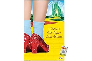 The Wizard Of Oz - No Place Like Home Wall Poster with Push Pins