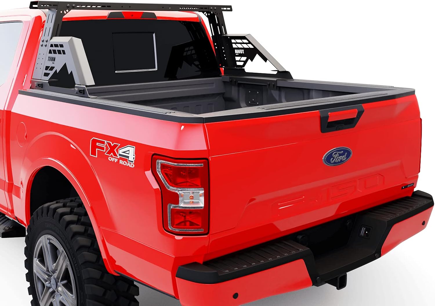 TUWA Pro 4CX Series Moab ChaseRack RF45115 | Compatible with 2004-2021 Ford F-150  F-250 Super Duty  F-350 Super Duty