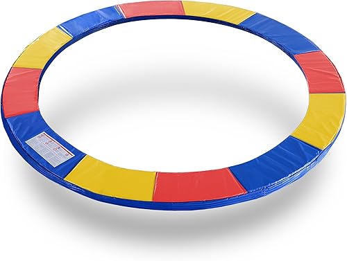 Miniatura 8 de Exacme Almohadilla de repuesto para trampolín de 16, 15, 14, 13, 12, 10, 8 pies, cubierta de resorte de seguridad impermeable, almohadilla de marco
