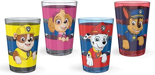 Miniatura 45 de Zak Designs DreamWorks Gabby's Dollhouse - Juego de vasos anidables para casa de muñecas, vasos de plástico sin BPA de 14.5 onzas, paquete de 4 Casa