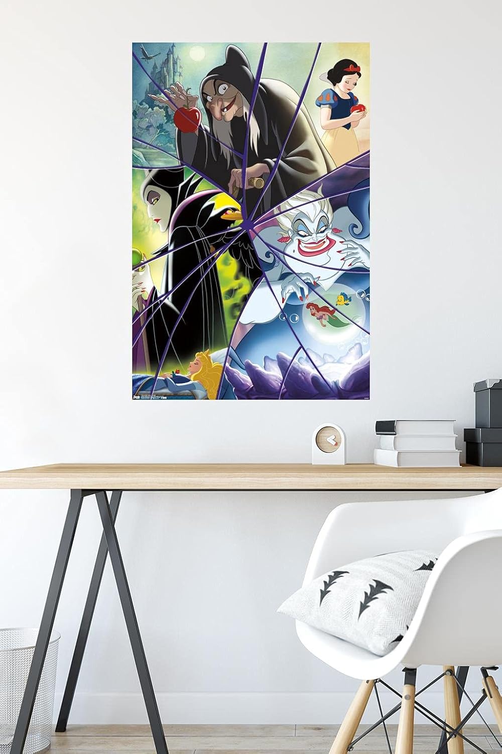 Disney VIllains - Collage Wall Poster