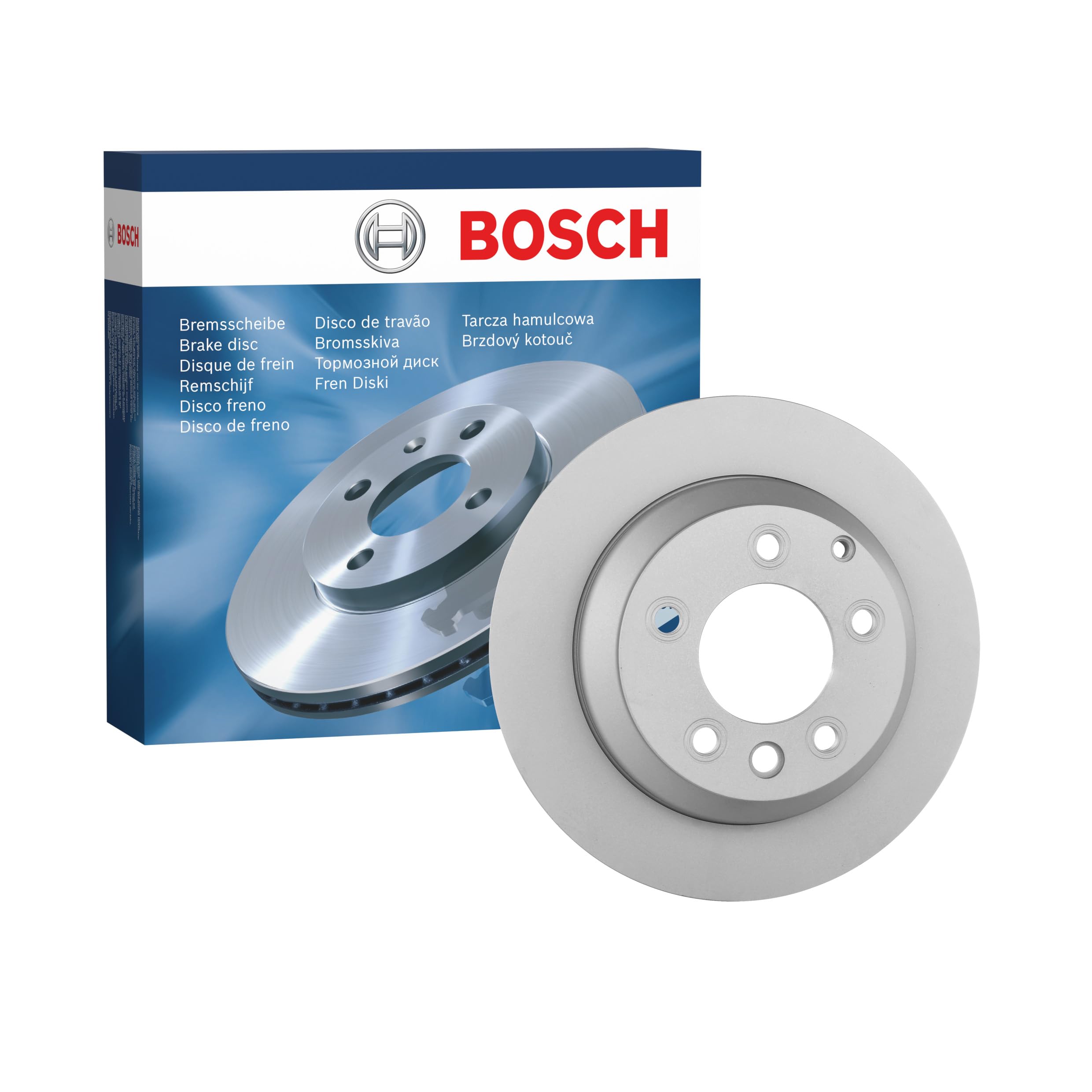 Disque De Frein Arrière Bosch - Référence BD1025 / 0986479095 - Diamètre 329.7 Mm, épaisseur 28 Mm - Ventilé, 5 Trous - Certification ECE R90