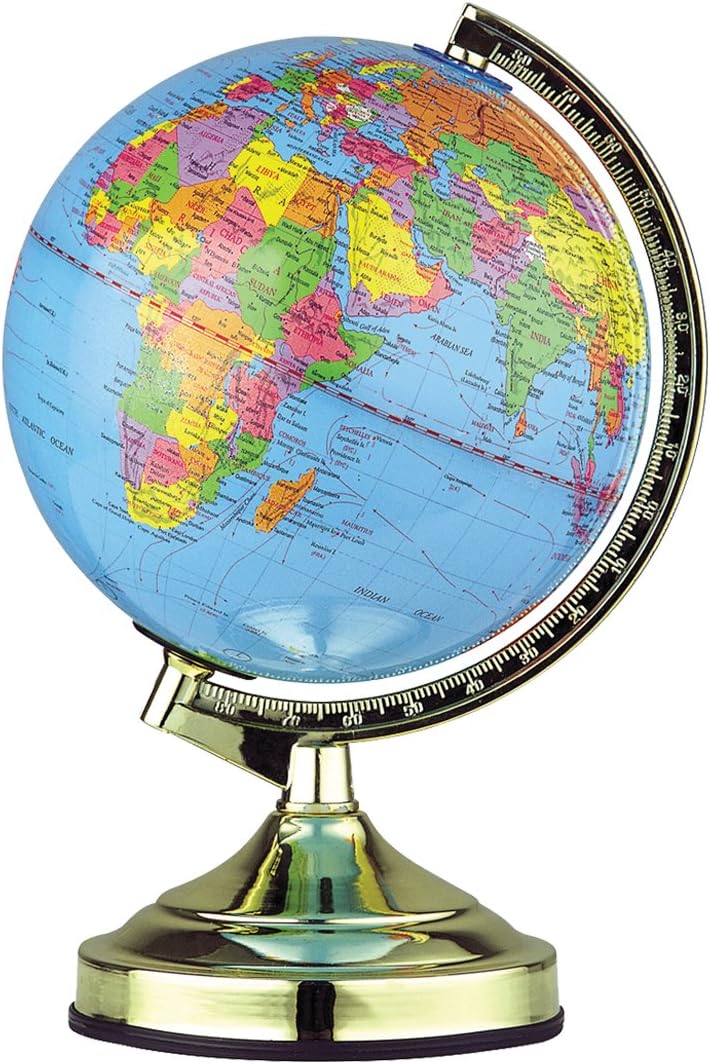 Illumini 13-inch Globe Touch Lamp with Bulb