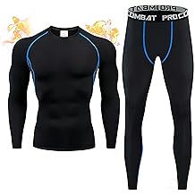 Thermal Underwear for Men,Long Johns with Fleece Lined Base Layer Men Cold Weather Top Bottom Thermal Set