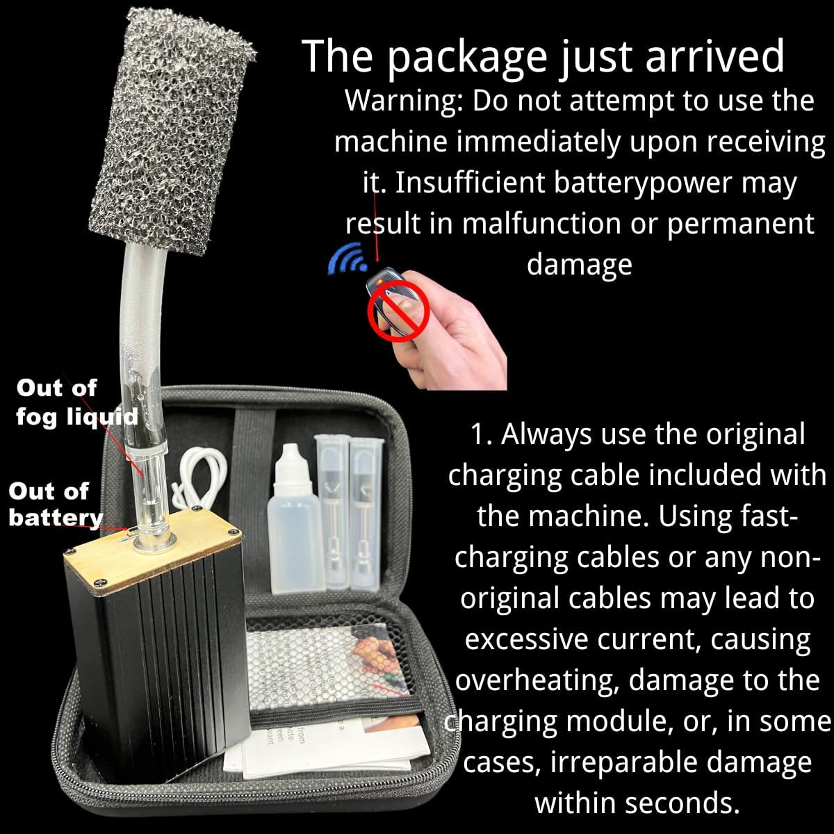 Macchina Del Fumo 500W Con Telecomando E Luci LED RGB - Portatile Per Feste E Eventi - Foto 3