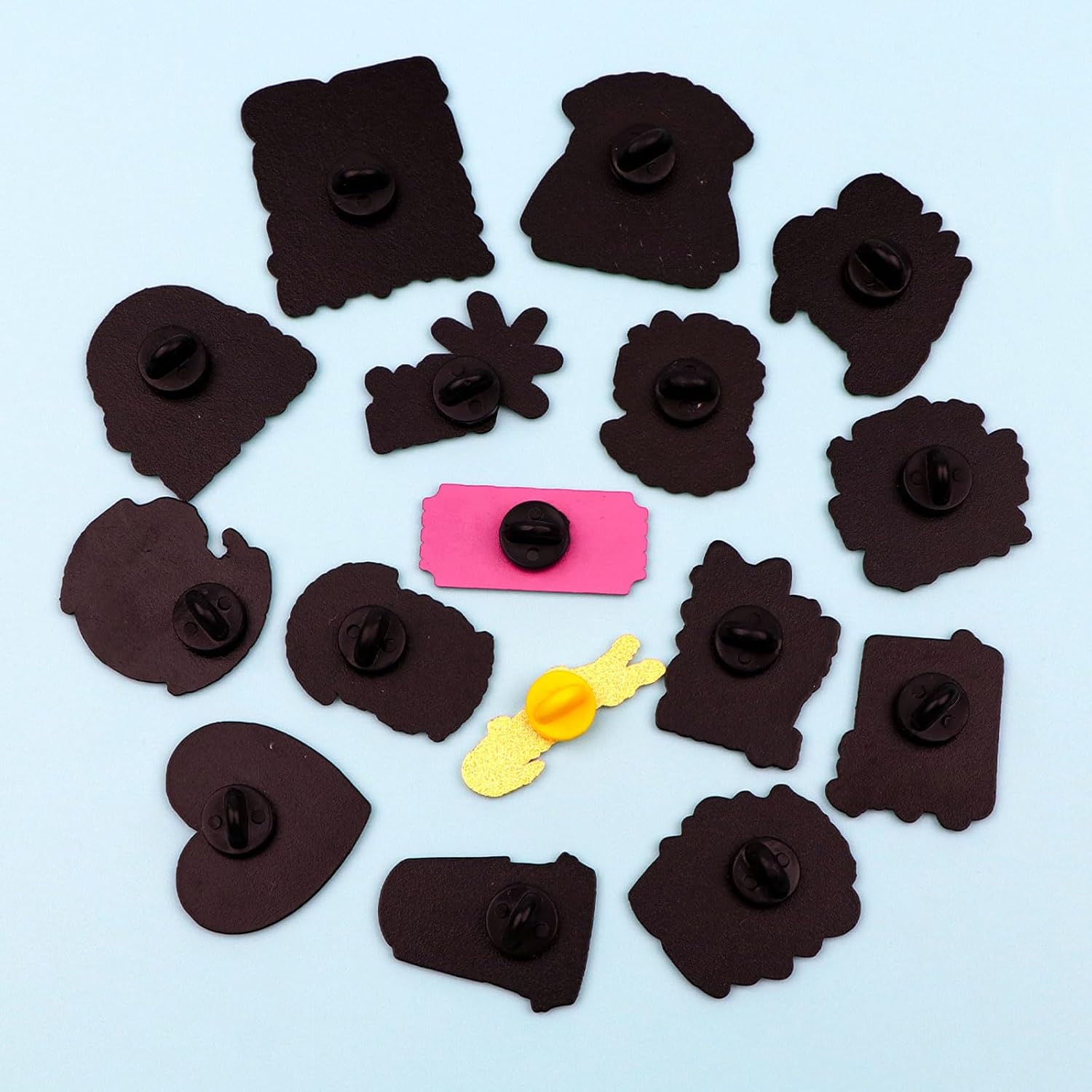 4/5/8/9/10/16/20 Pcs Cute Enamel Pins Set with Unique Design, Aesthetic Brooch Lapel Pin for Women, Kids, Student, Funny Pins for Backpacks and Expressive Hat Pins for Jackets, Bags and Hats