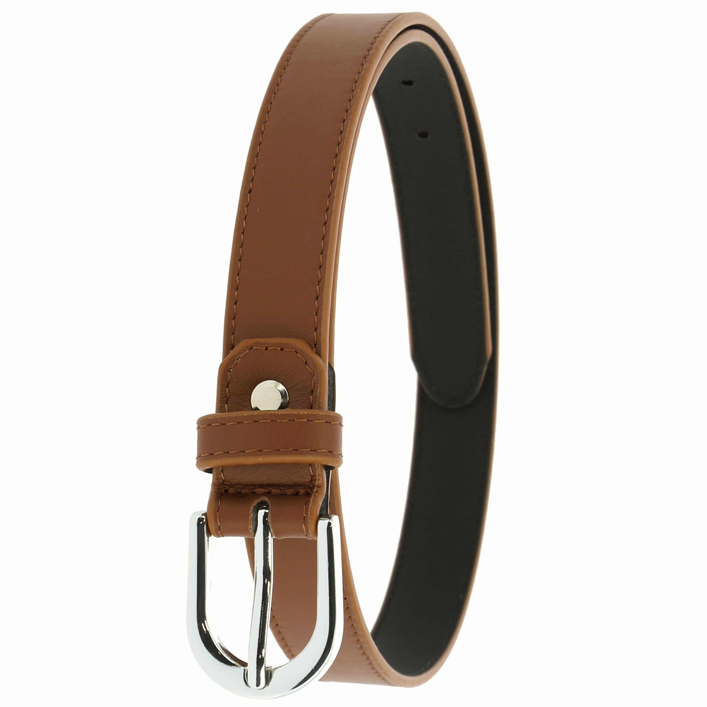 FASHIONGEN - Women genuine Italian leather belt LUNA, Made  display picture 2