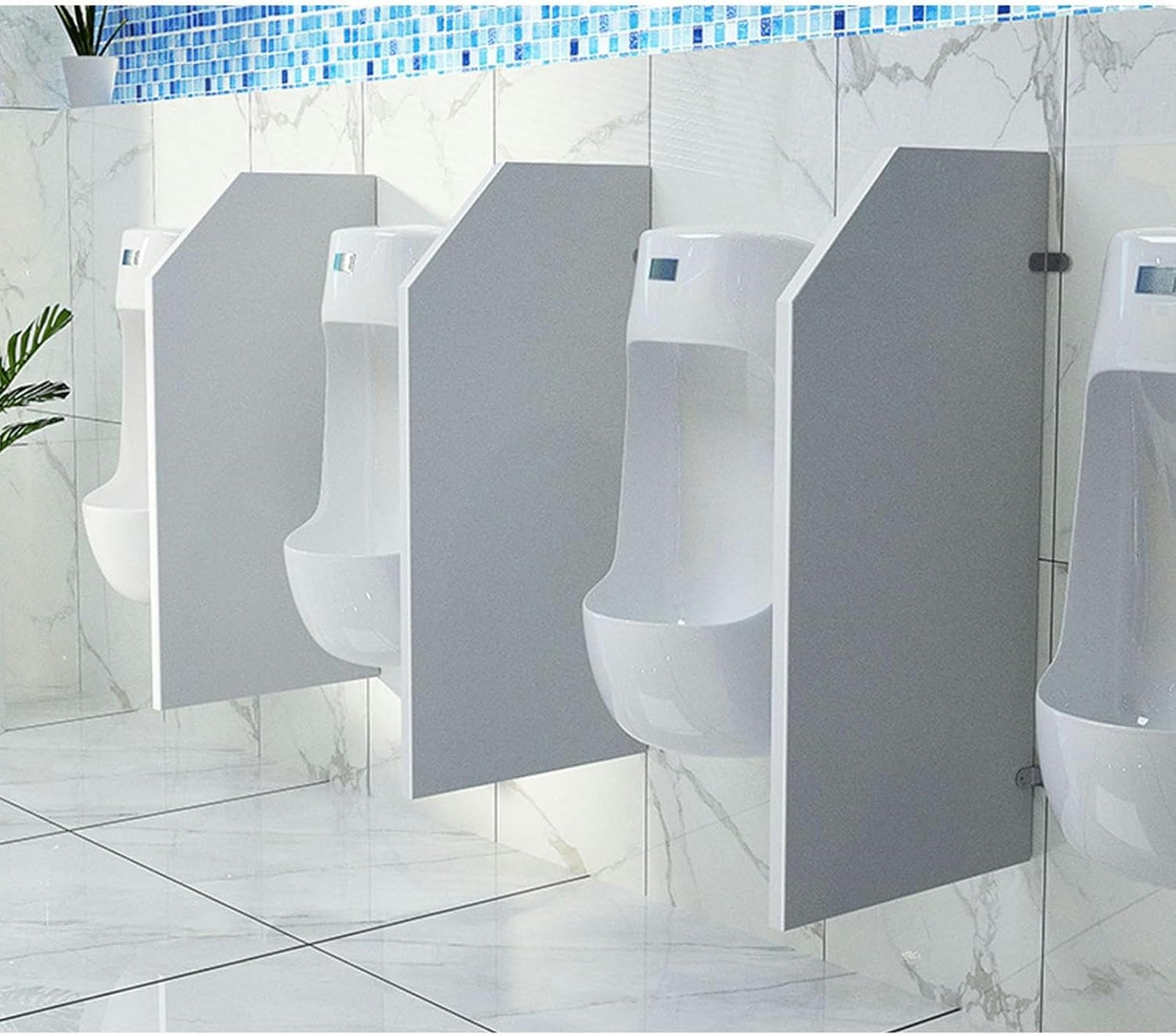 GJZQDKX Urinary Partition, Privacy Screen For Adult Urinal, Separation Wall Divisor, Toilet Separator With Urinary Screen, Toilet Partition, Screen Dividing Partition (Yes