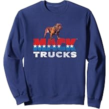 Mack Trucks Retro Mack Logo Distressed Sweatshirt