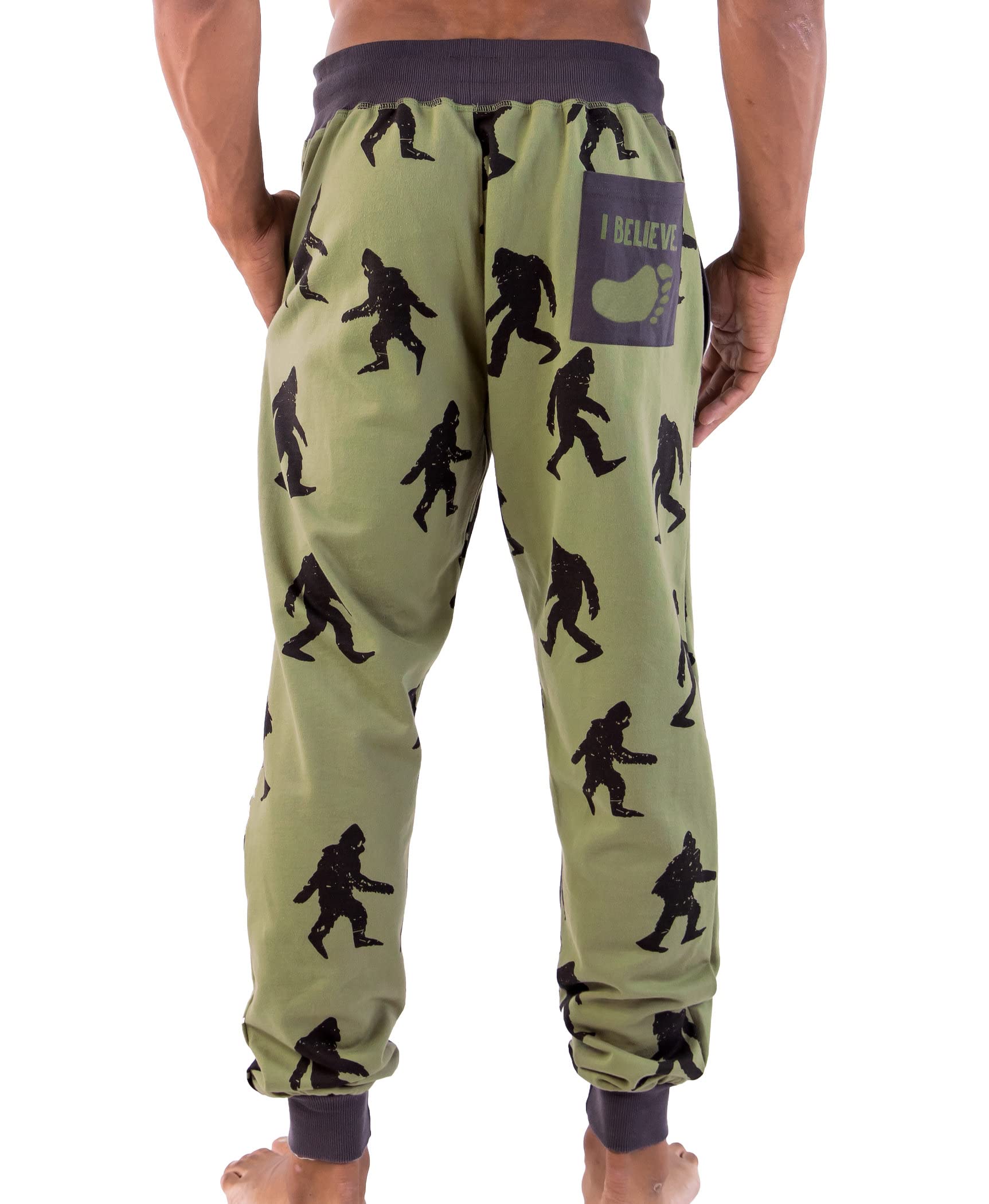 Lazy One Mens Jogger Sweatpants Cozy Warm Pockets