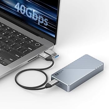 Amazon.co.jp: SAN ZANG M.2 SSD 外付けケース40Gbps 外付け