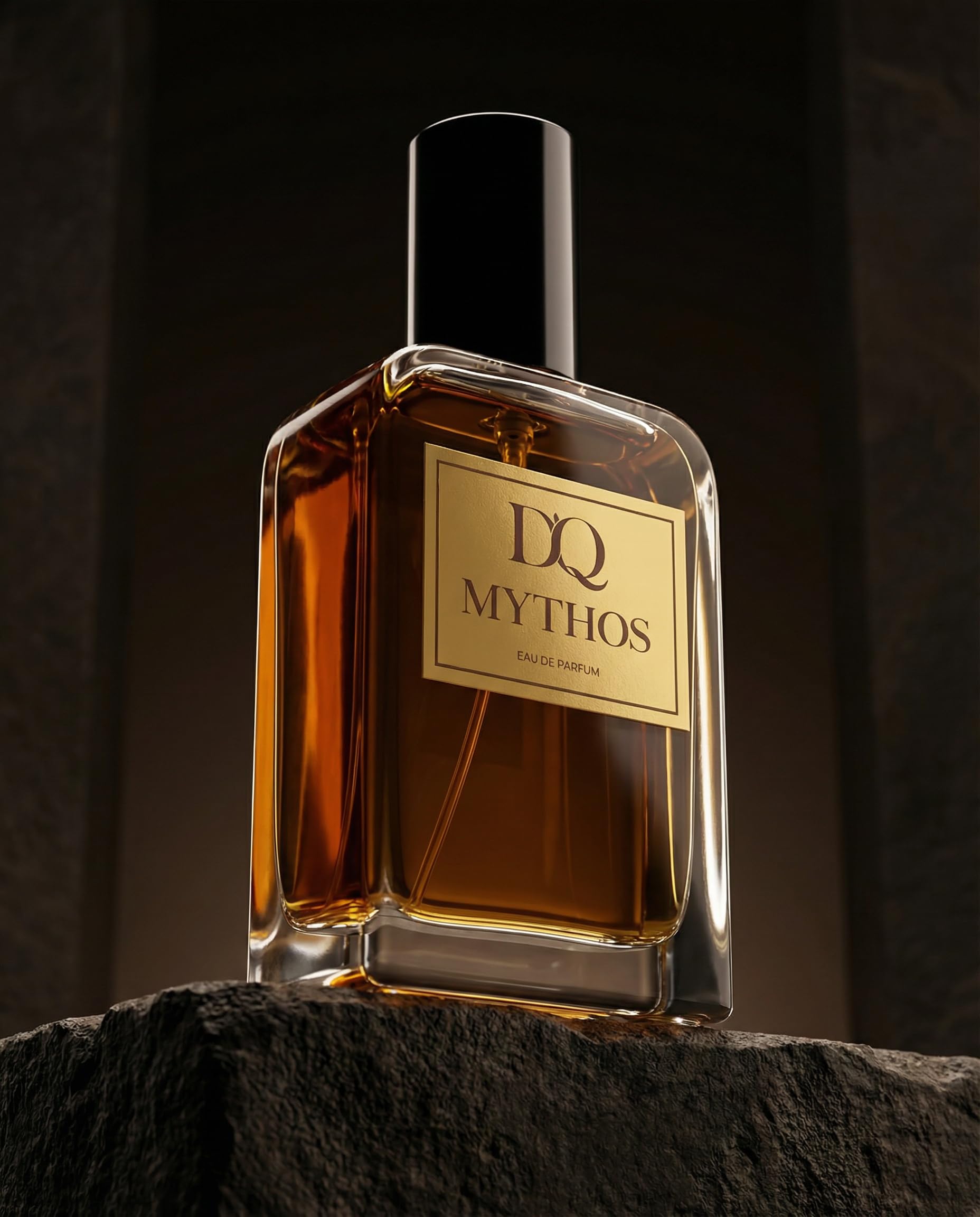 D'QAR Mythos – Extrait de Parfum 50 ml - Unisex – Warmer, Sinnlicher Duft mit Honig, Vanille und Tonkabohne