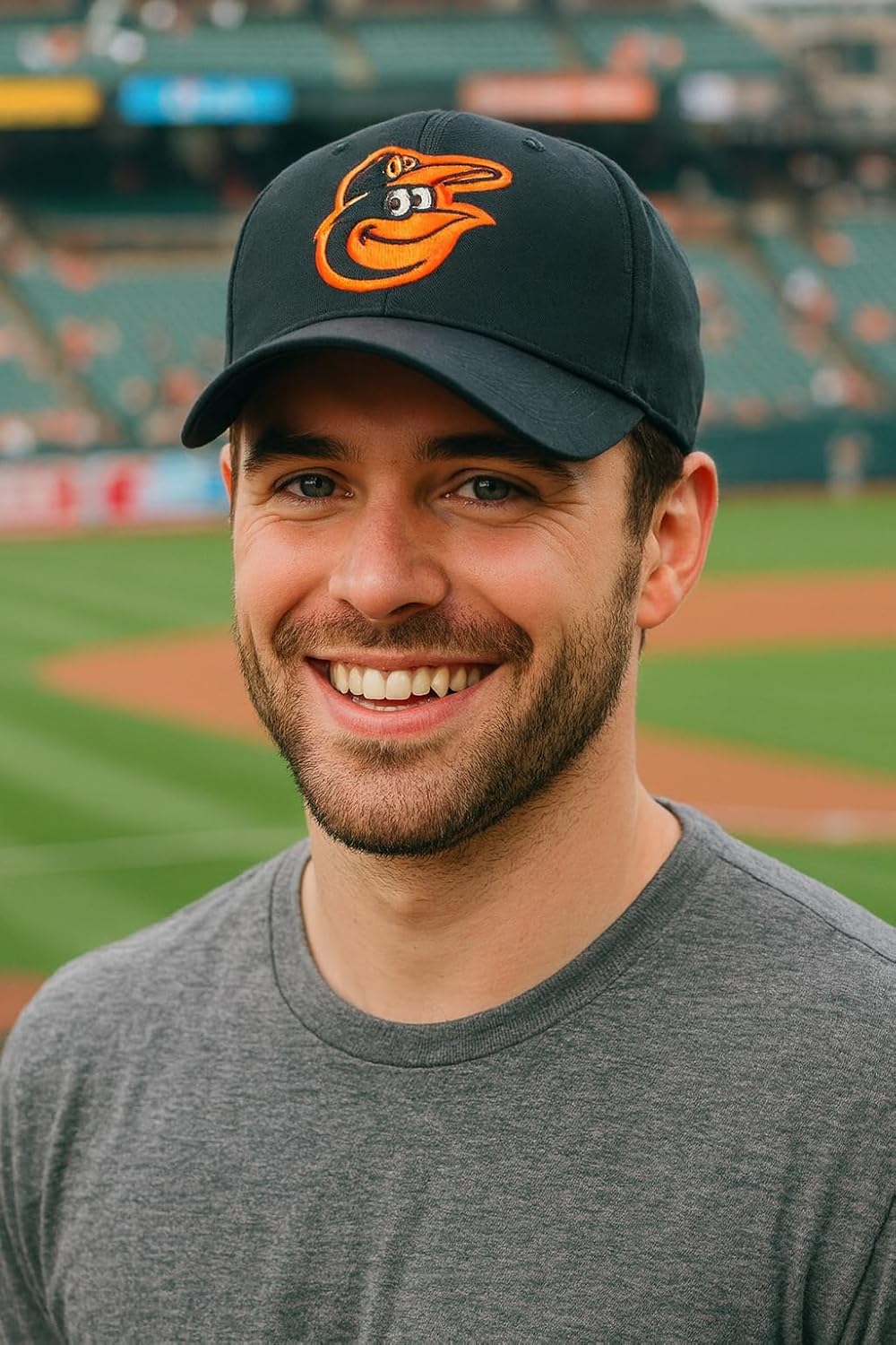 Officially Licensed Baltimore MVP Hat Classic Team Logo Adjustable Embroidered Black Cap