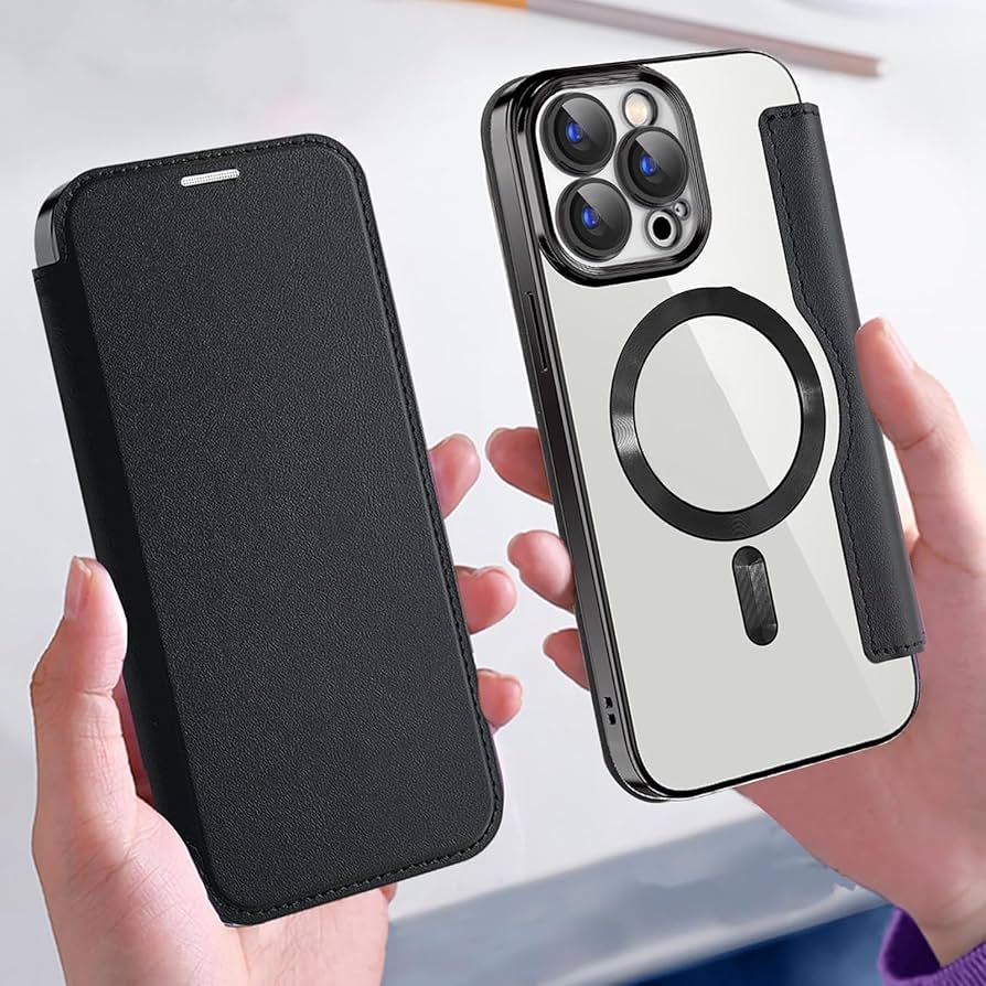 新品 Magnetic Leather Back iPhone 16 Pro Magnetic Leather Back - iPhone 16 Pro | Rustic Brown