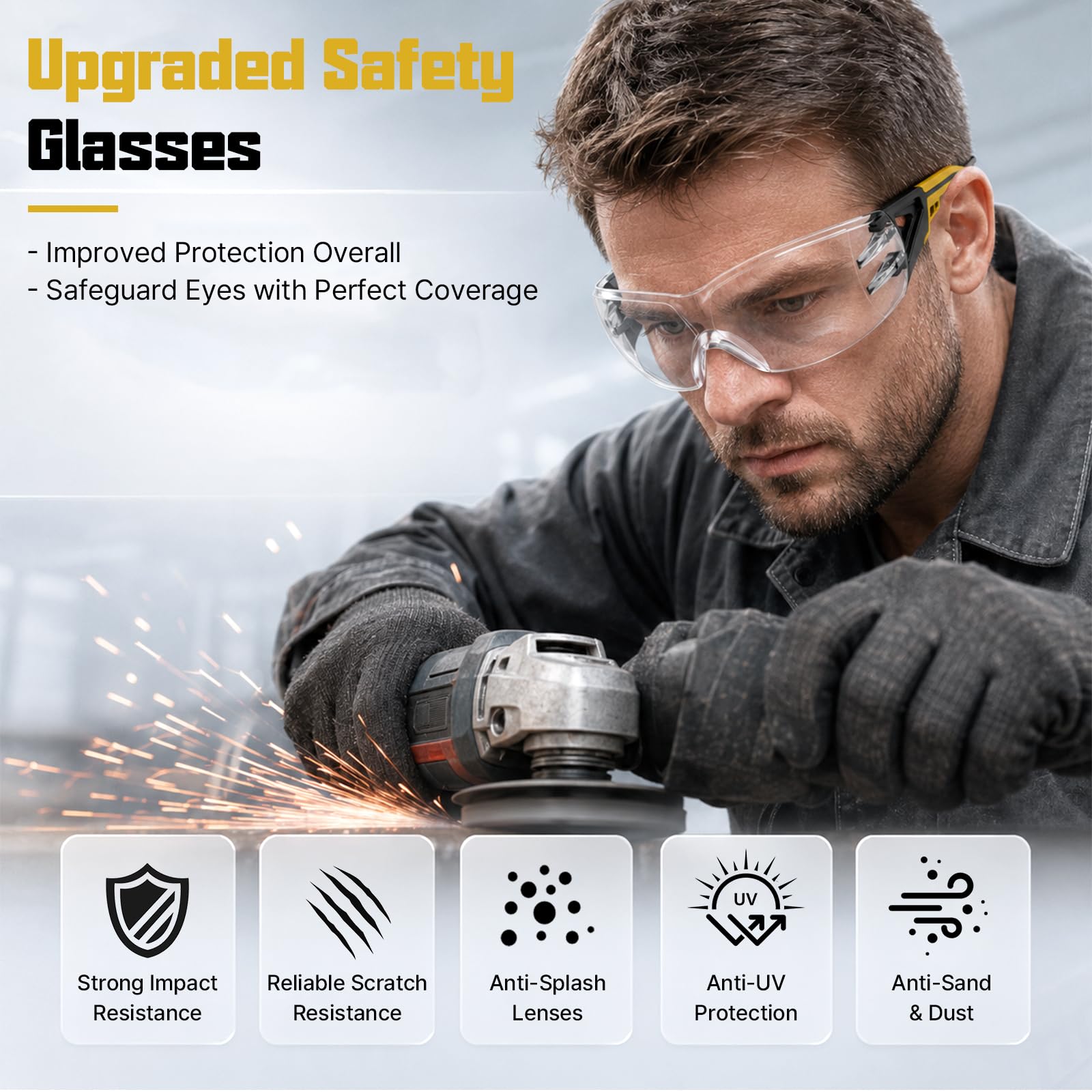 Bulk Safety Glasses - UV Protection -4