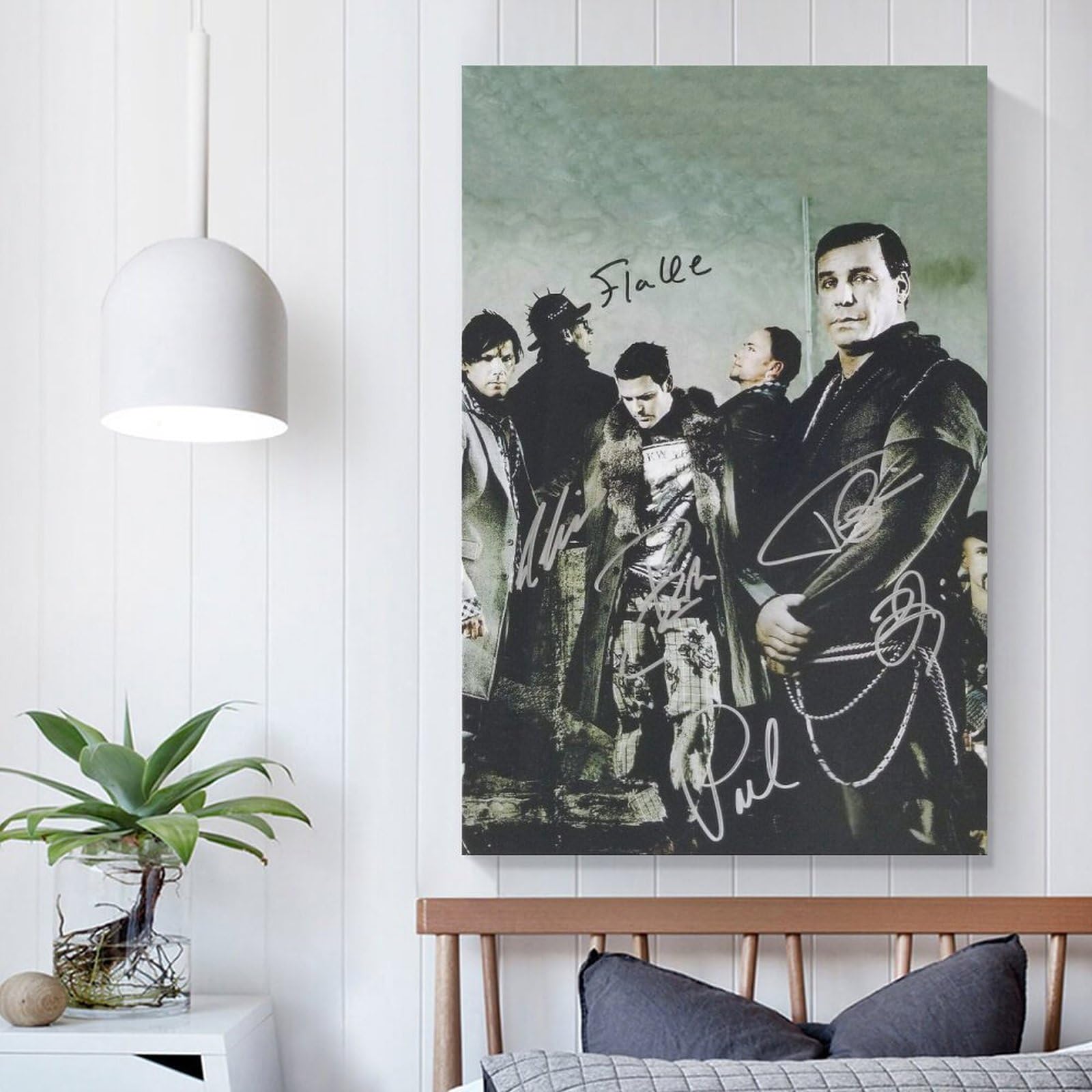 Amazon.co.jp: ラムシュタイン 直筆サイン入り ポスター ウォール