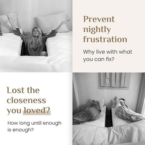 Miniatura 2 de Split King Gap Filler for Adjustable Bed – Mattress Slide Stopper | Prevent Sliding with Anti-Slip Bed Bridge Connector | Keep Mattress from Sliding