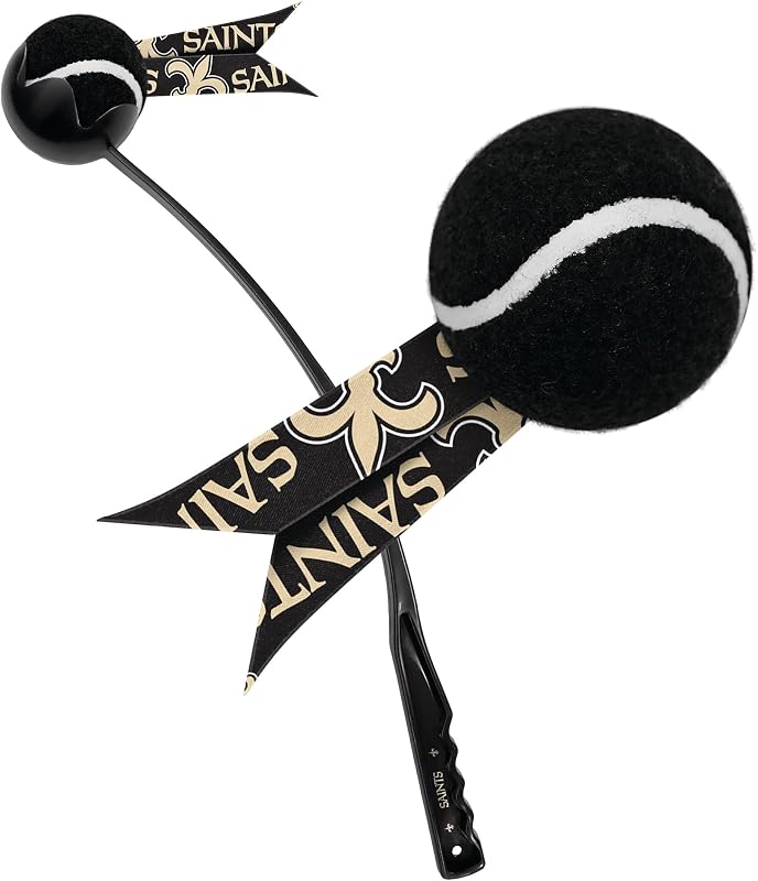 Lançador de Bolas para Cães NFL Littlearth com 2 Bolas de Tênis – 1 Unidade