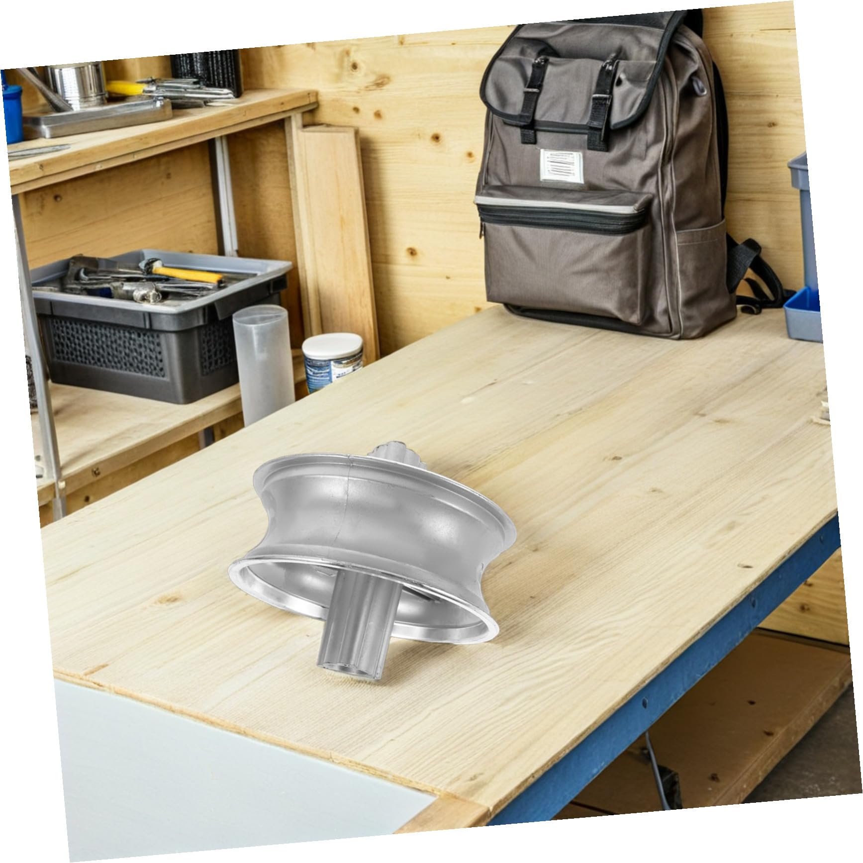 SOLUSTRE 47 Jante Arrière pour Mini-moto Jante de Roue Aluminium pour Stabilité Accrue Adhérence sur Différents Terrains