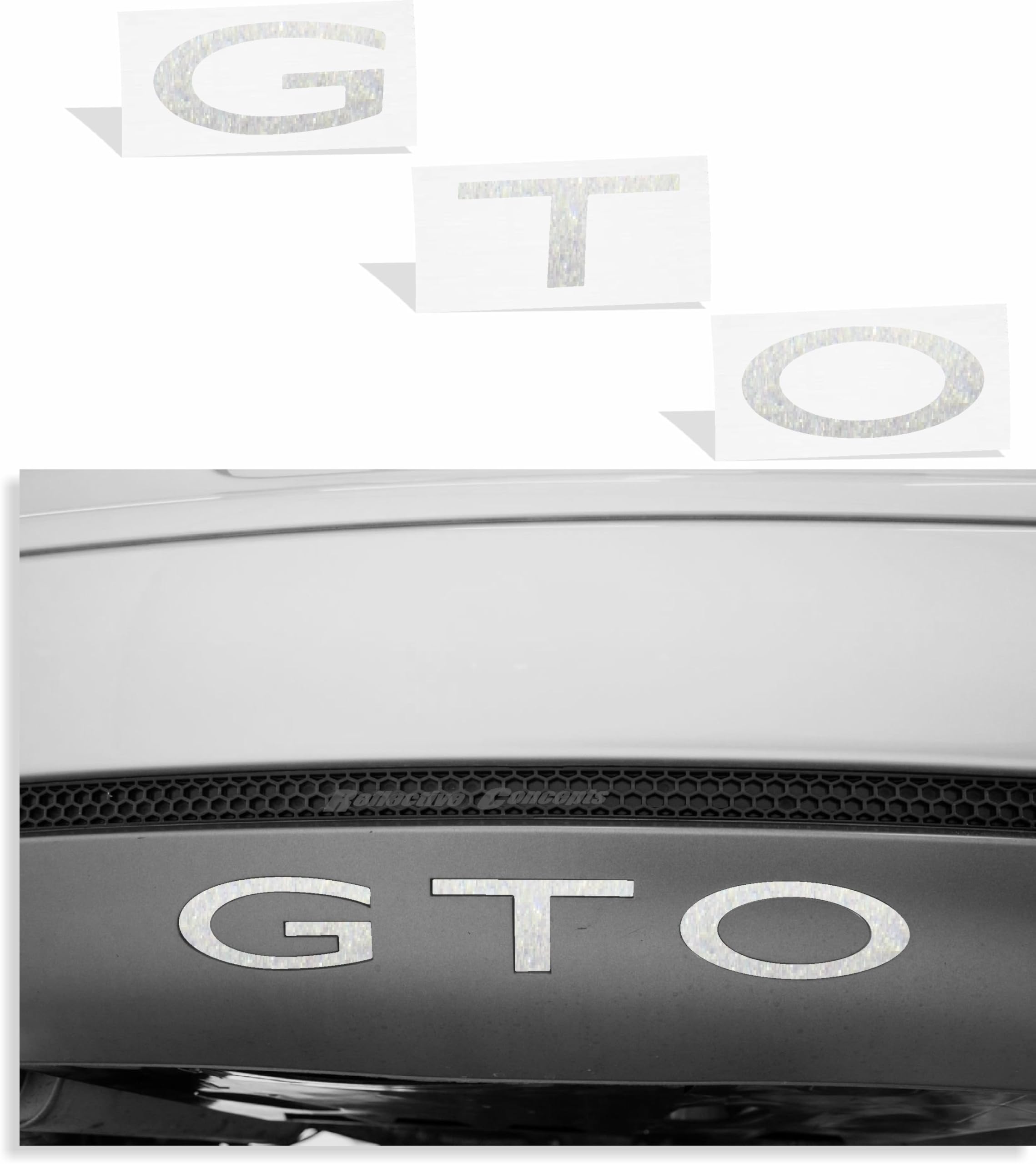 Amazon.com: Rear Lettering Inlay Decal Stickers - 2004-2006 Pontiac GTO ...