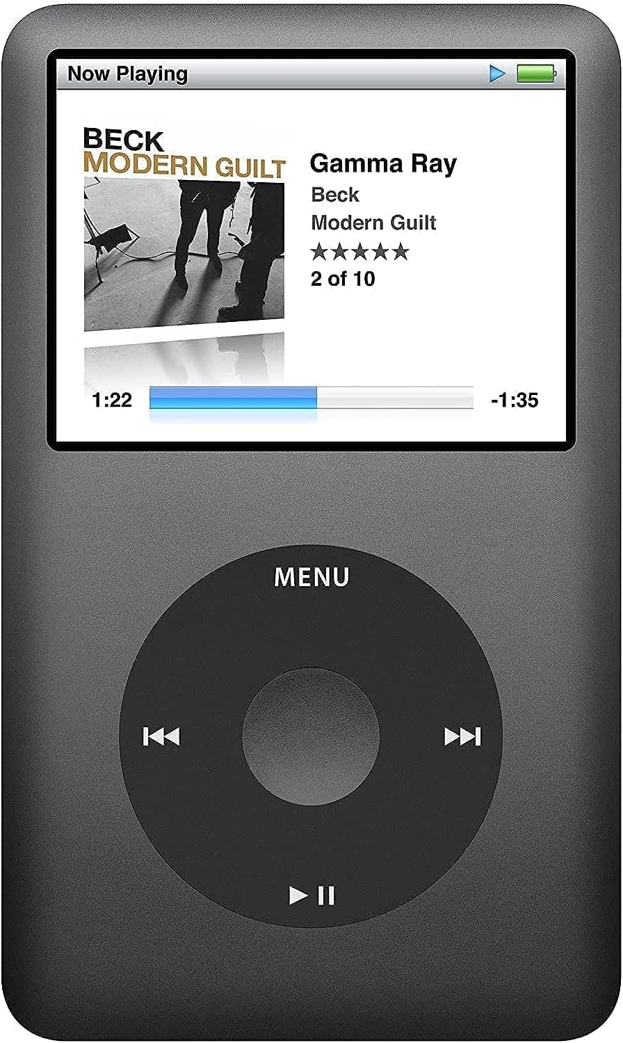 Original Appleipod Compatible for mp3 mp4 Player Apple iPod 120GB Black Classic 7th Generation