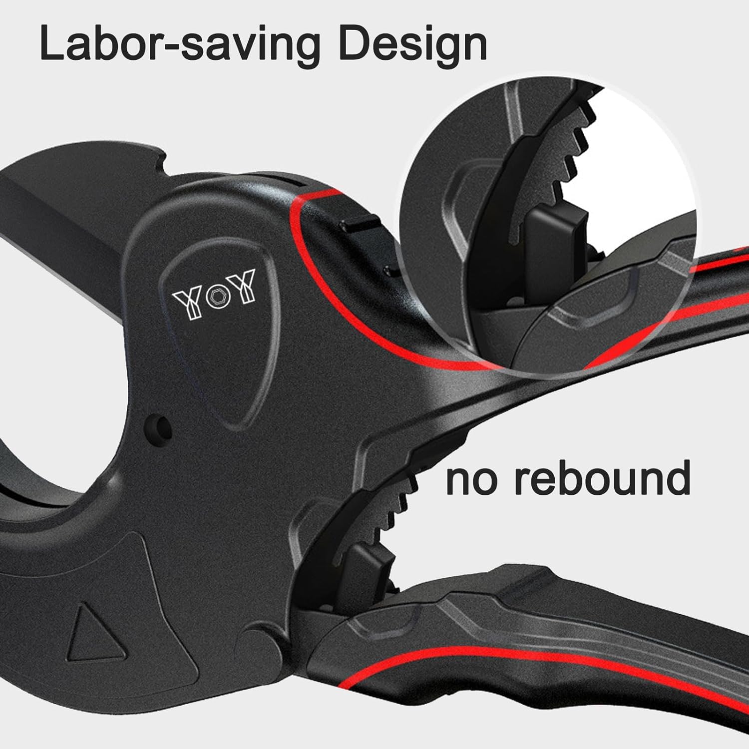 Rohrschneider PVC PPR - Kompaktes Schneidwerkzeug 19,7cm